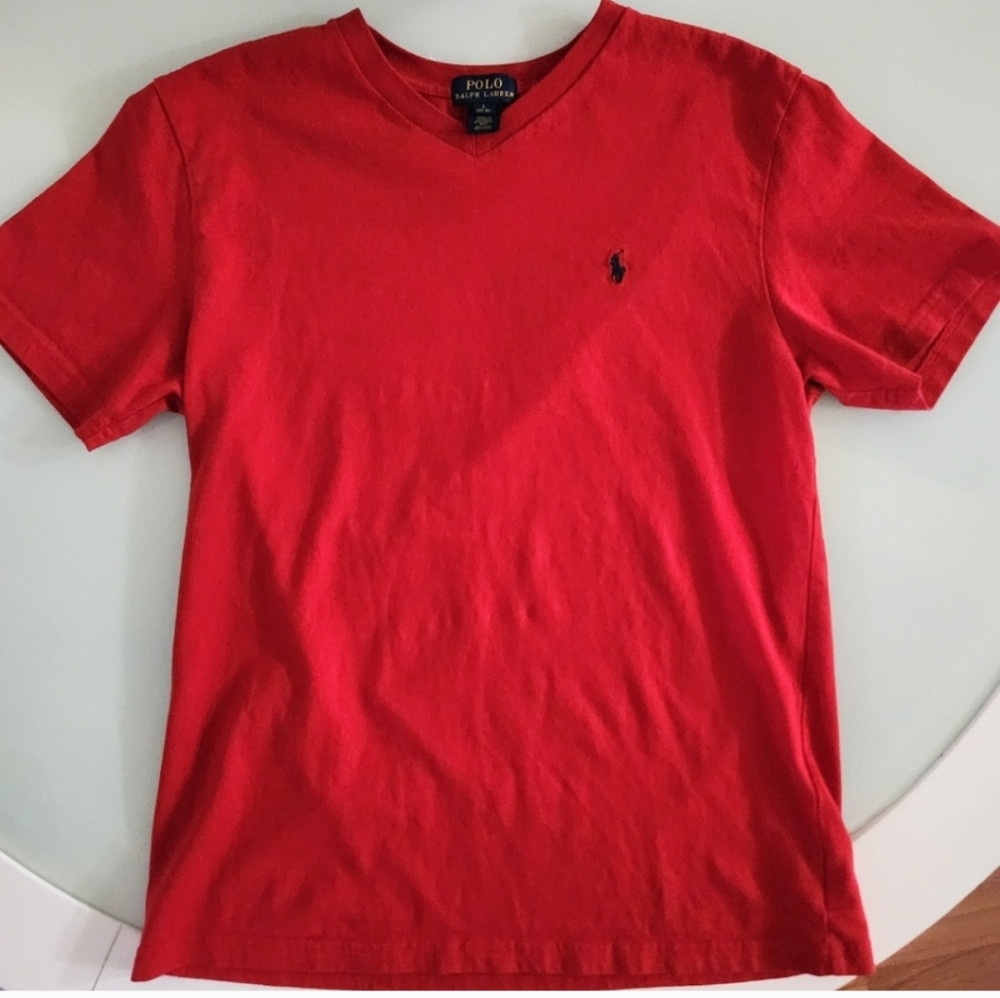 Polo by Ralph Lauren Red Kids Shirt